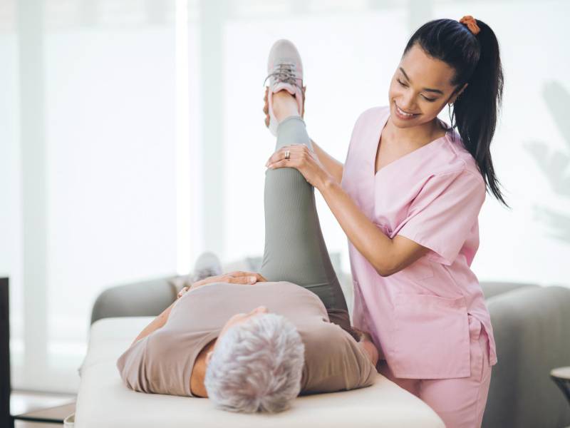 La fisioterapia se realiza en pacientes de todas las edades.