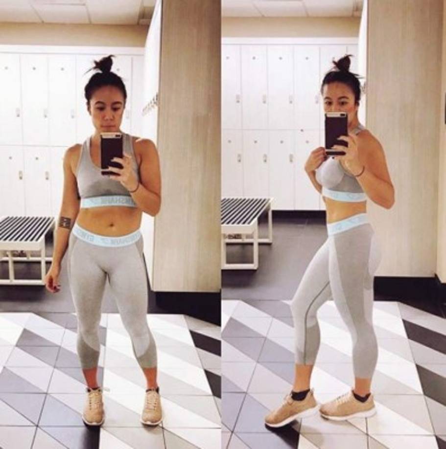 La joven consiguió grandes resultados, pues no solo consiguió definir sus curvas.