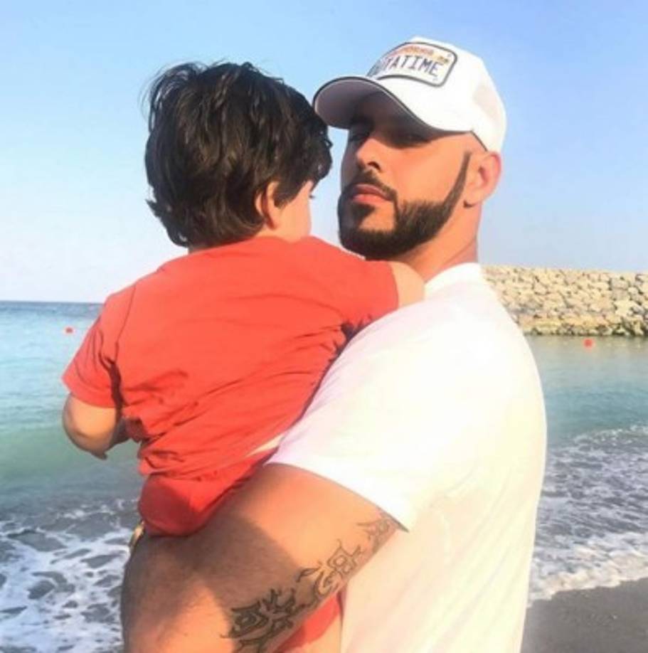 Omar Borkan también se convirtió en padre.