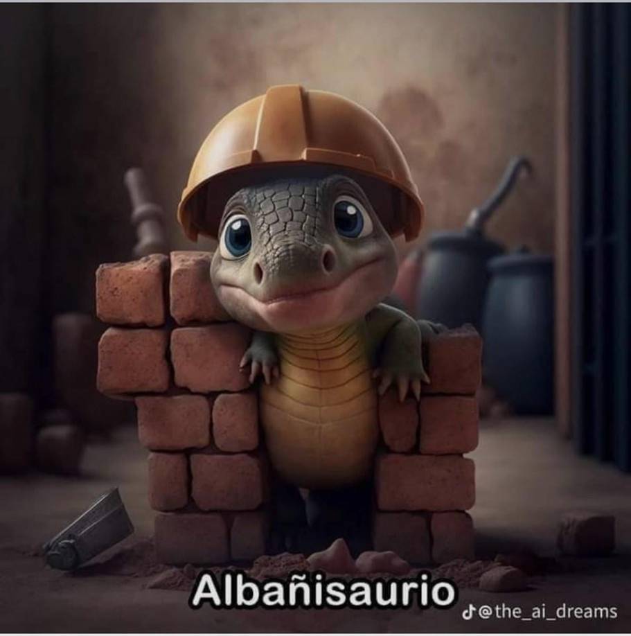 En un inicio la inteligencia artificial creó los tiernos dinosaurios, pero algunos portales comenzaron a crearlos afines a algunos oficios y profesiones.