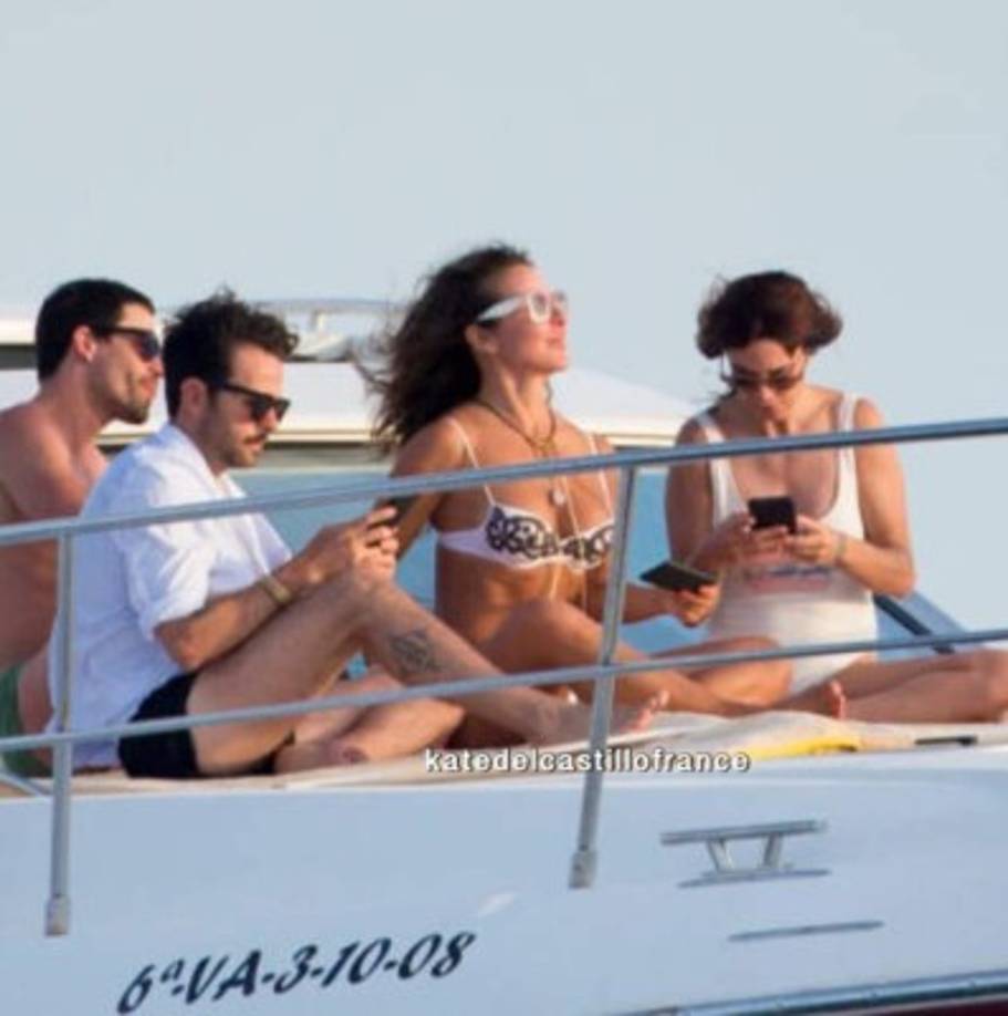 Kate estuvo acompañada por varios de sus amigos mexicanos, entre los que se encontraban el actor José María Torre y Jessica Maldonado entre otros.