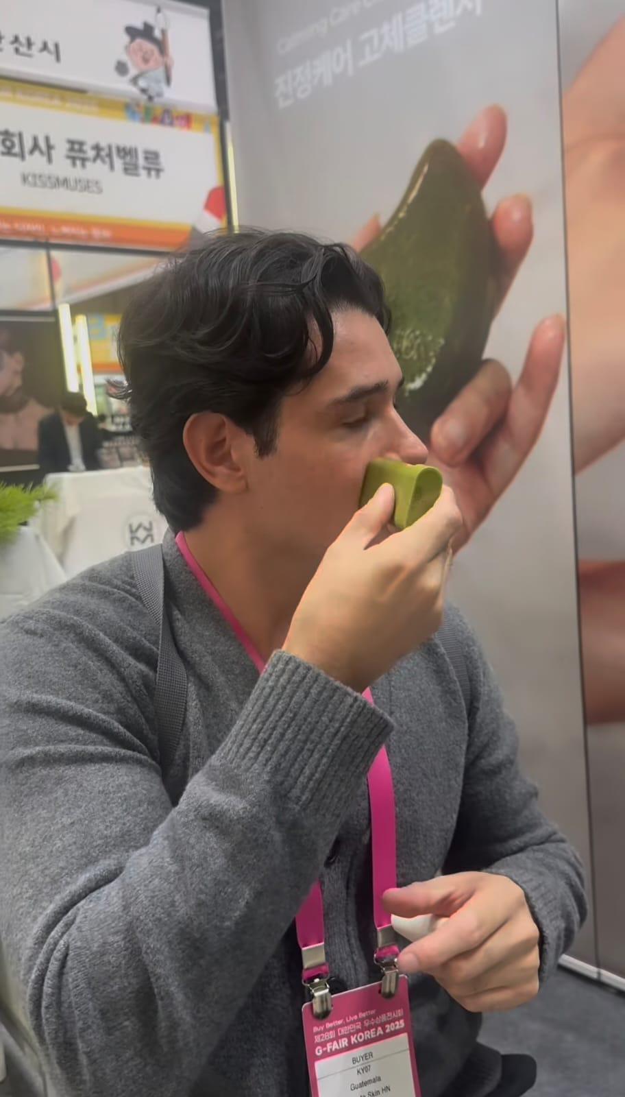 Facundo Caballero en su visita a Corea del Sur: Cosas grandes se vienen