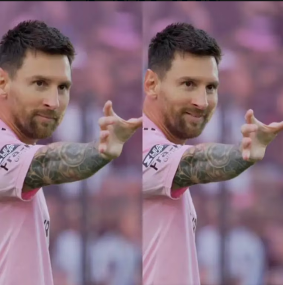 La primera fue en el duelo ante el Atlanta United, Messi sorprendió con un festejo e hizo el movimiento de Thor al atraer su martillo y rápidamente se volvió viral en redes sociales.