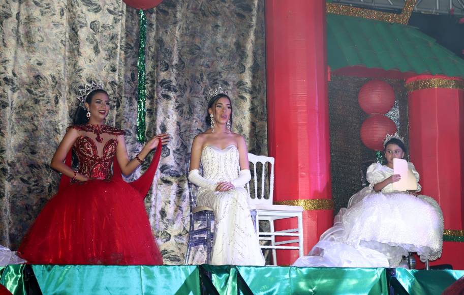 Kiara Zablah y Angie Torres son las reinas de la Feria de La Ceiba