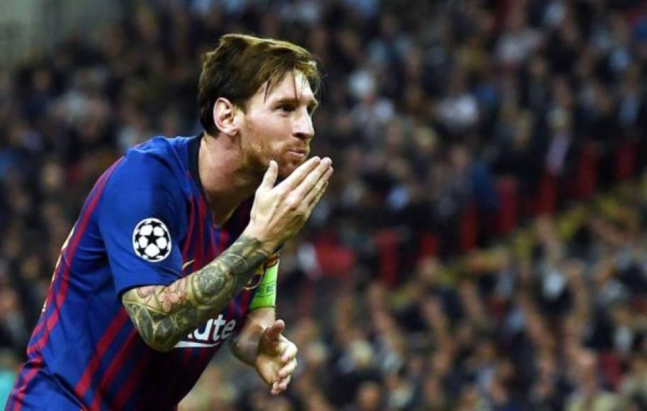 2. Lionel Messi (Barcelona) - 43 goles y 5264 puntos.