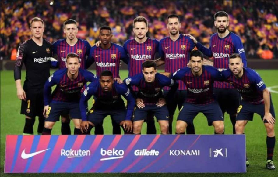 La puntuación de como jugó el Barcelona en el partido de ida de semifinales de Copa del Rey, disputado contra el Real Madrid en el Camp Nou.