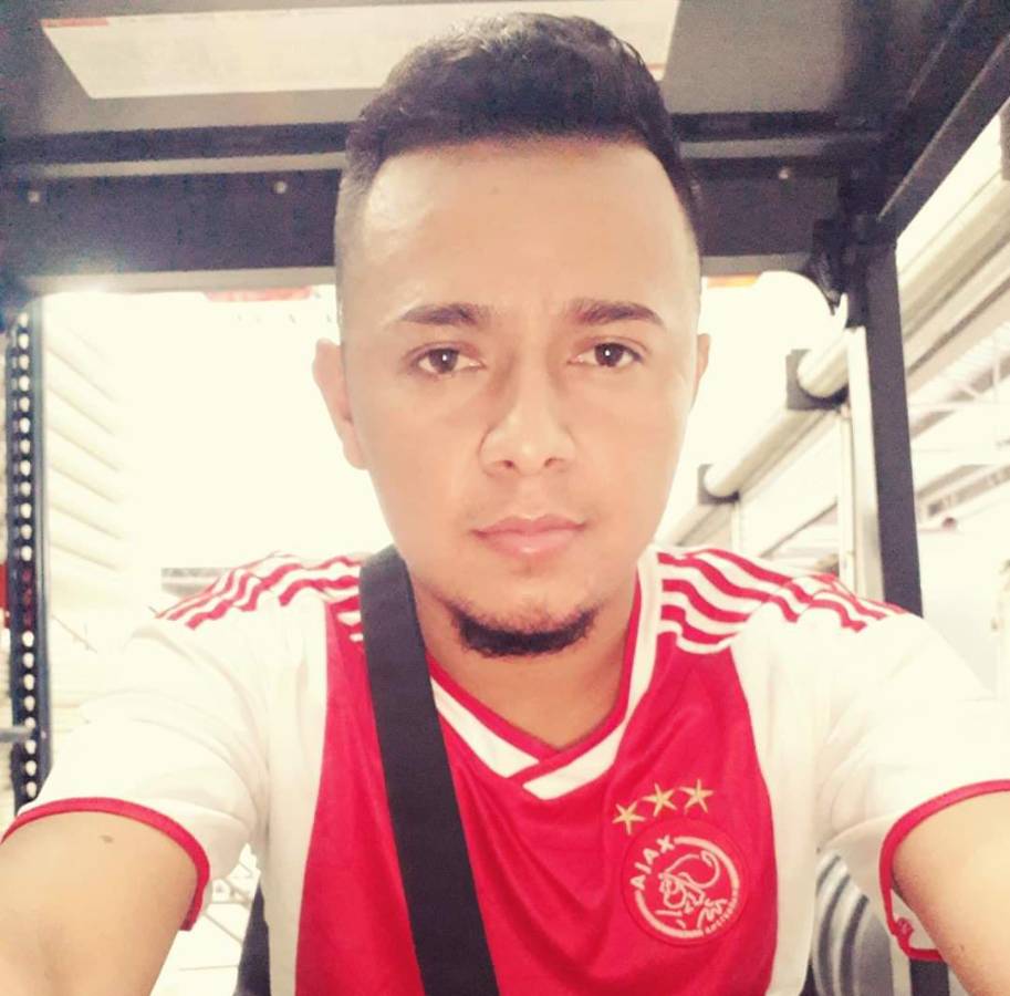 Foto en vida de Olvin Florencio Andino.