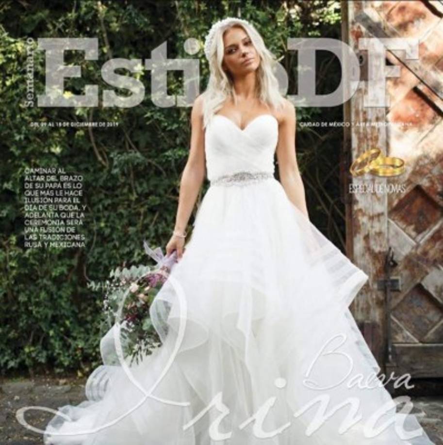 '¡ Me moría por mostrarte esta sorpresa! ¡Terminando el año con esta hermosa portada de @estilodf, el hermoso resultado del trabajo de un gran equipo! ¡GRACIAS! ' Fue el mensaje que acompañó la publicación.<br/>