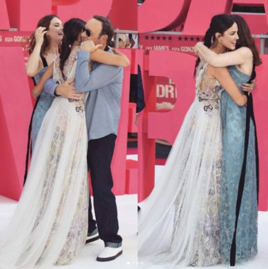 Eiza ve como sus mentores a sus compañeros de reparto, entre ellos el reconocido actor Kevin Spacey, con quien compartió créditos en 'Baby Driver'.