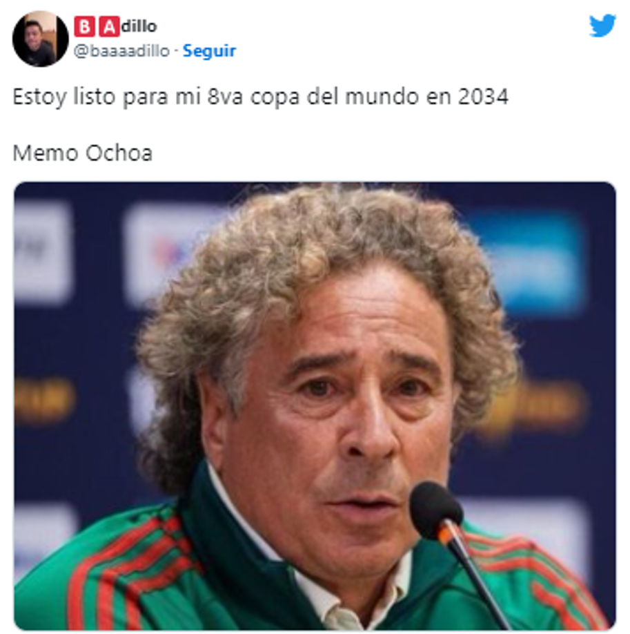 México es víctima de memes tras caer ante Qatar en la Copa Oro