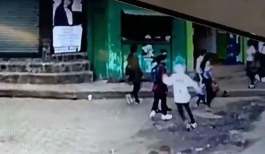 Video muestra momento en que joven apuñala y mata a un estudiante en Nicaragua