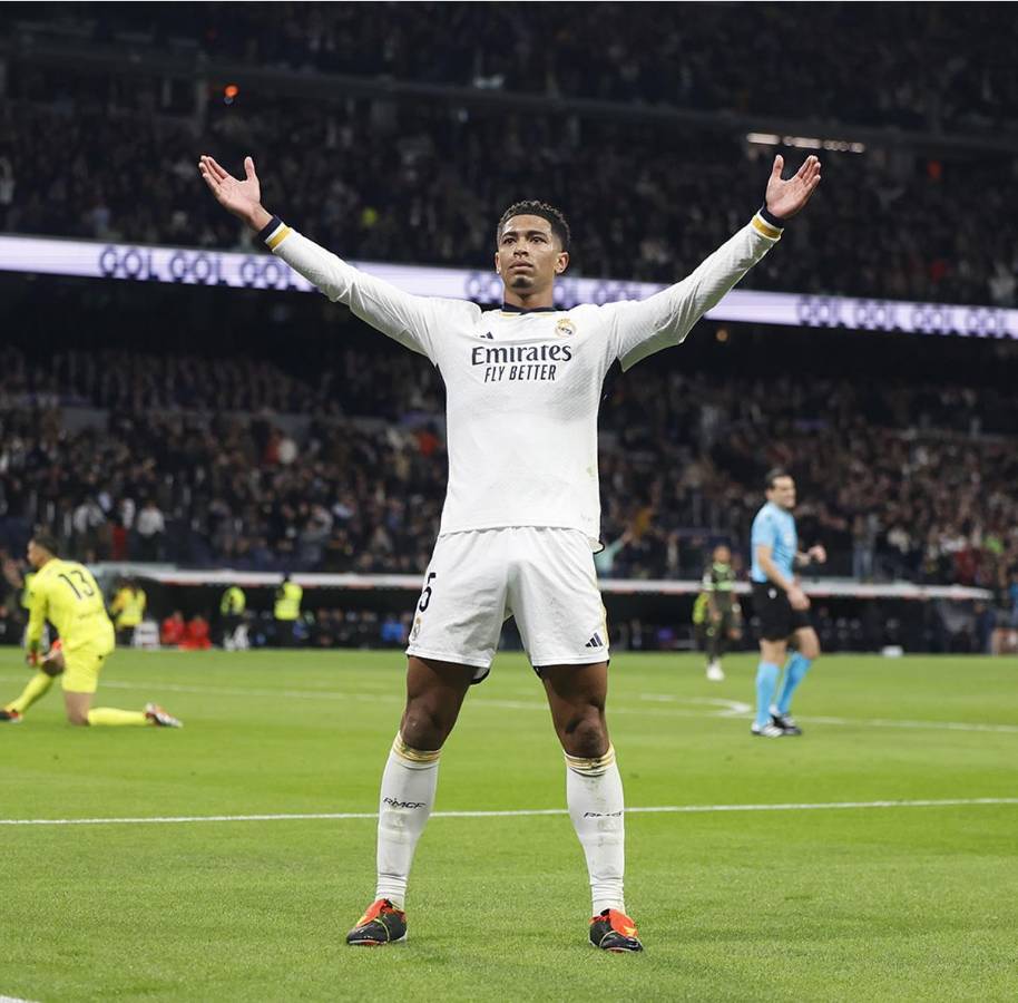 Jude Bellingham volvió a ser figura en el Santiago Bernabéu con un nuevo doblete.