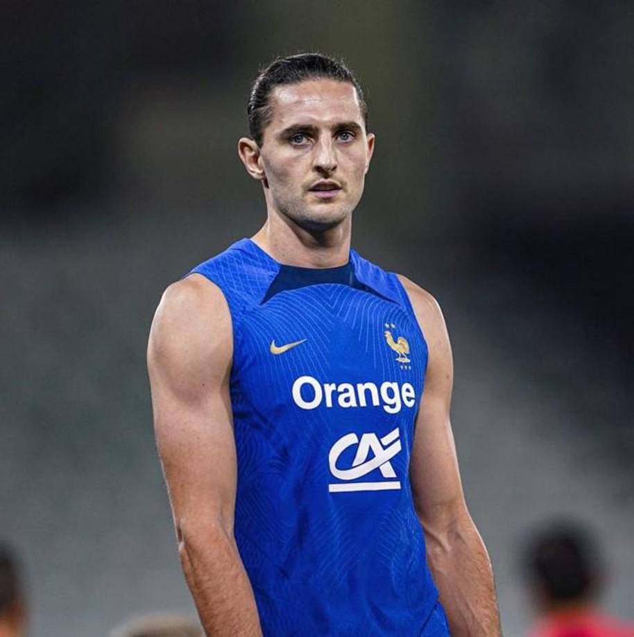 Adrien Rabiot-Provost es uno de los titulares de Francia que está afectado.