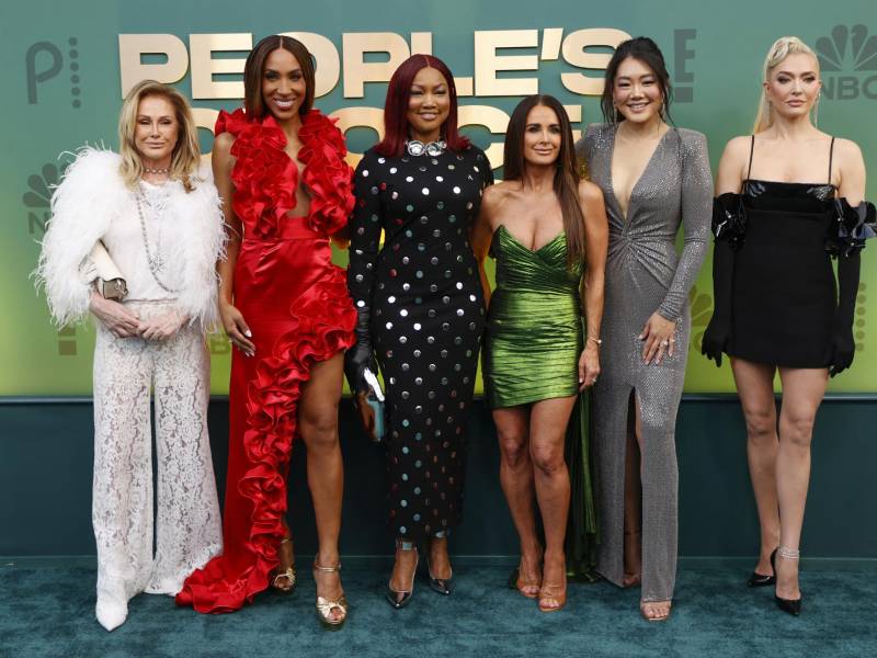 Kathy Hilton, Annemarie Wiley, Garcelle Beauvais, Kyle Richards, Crystal Kung Minkoff y Erika Jayne