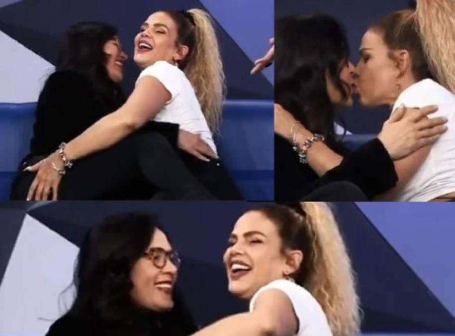 Cuando dijo 'ya la he probado' tal vez se refería a la vez en la que se dio un beso con Yolanda, durante una entrevista en el show 'Montse & Joe' el pasado diciembre.