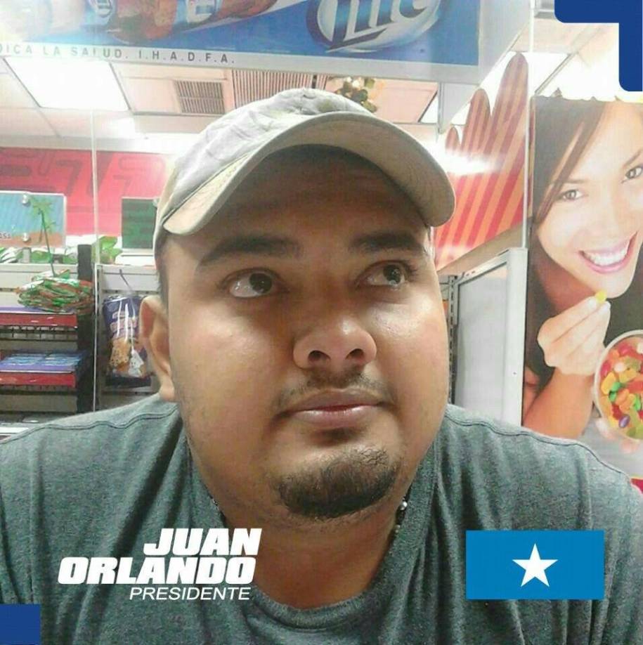 Elkin presumía en las redes sociales ser afín al Partido Nacional.