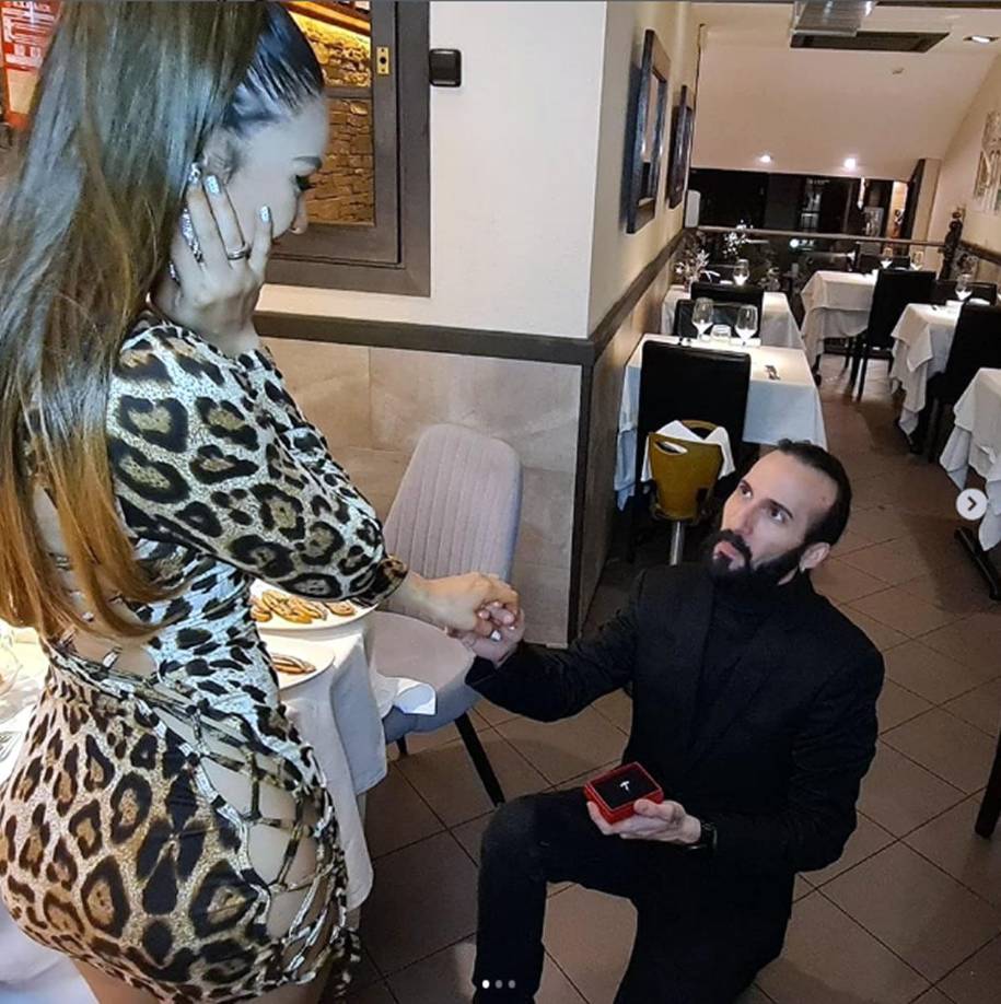 En enero de este año, Berta dio el “sí” a su pareja ante la propuesta de matrimonio.