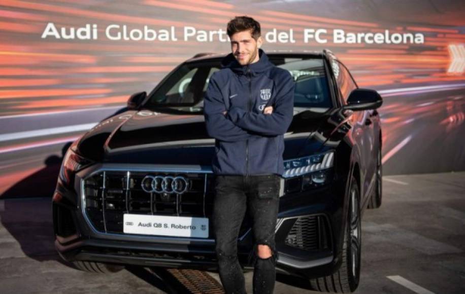 Sergi Roberto: Recibió un Q7 50 TDI quattro tiptronic.