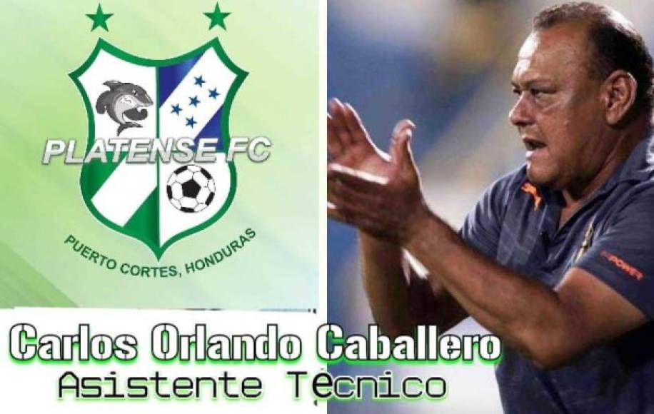 Carlos Orlando Caballero: El exjugador ha sido anunciado como asistente técnico de Carlos Martínez en el Platense.