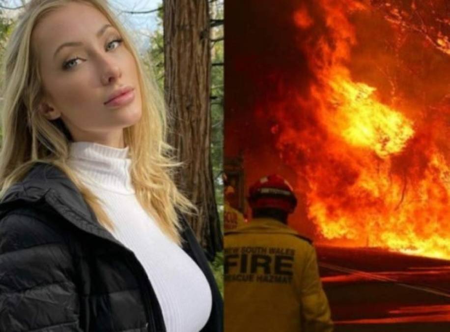 La modelo de Instagram logró recaudar 500 mil dólares, todo esto fue donado para combatir los incendios en Australia.