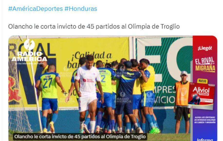 Prensa nacional se pronunció sobre el adiós del invicto del Olimpia.