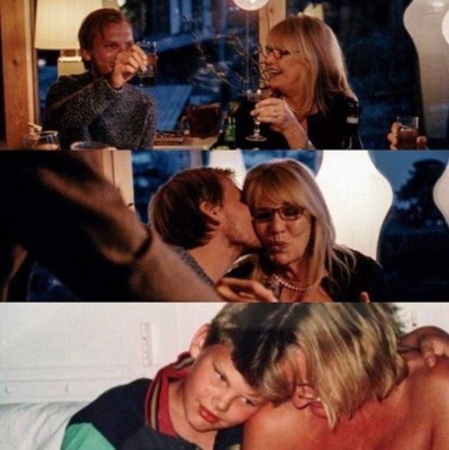 Estar con su madre era una de las mayores pasiones porque se divertía con ella, esta fotografía la subió un Día de la Madre.