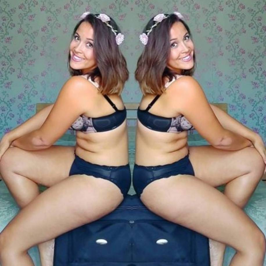 Después de años de lucha constante con su peso y nunca estar conforme con la imagen que el espejo le devolvía cada día, decidió adoptar una actitud más positiva y aceptarse tal y como es.