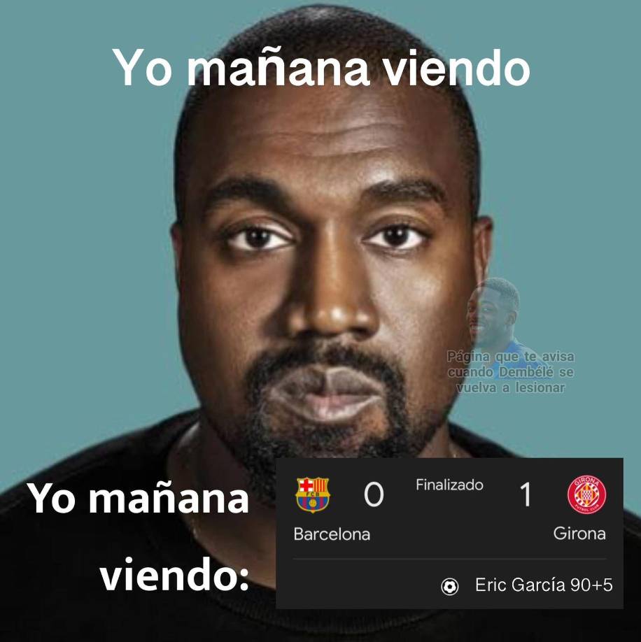 Memes destrozan al Barcelona tras derrota ante el Girona por La Liga