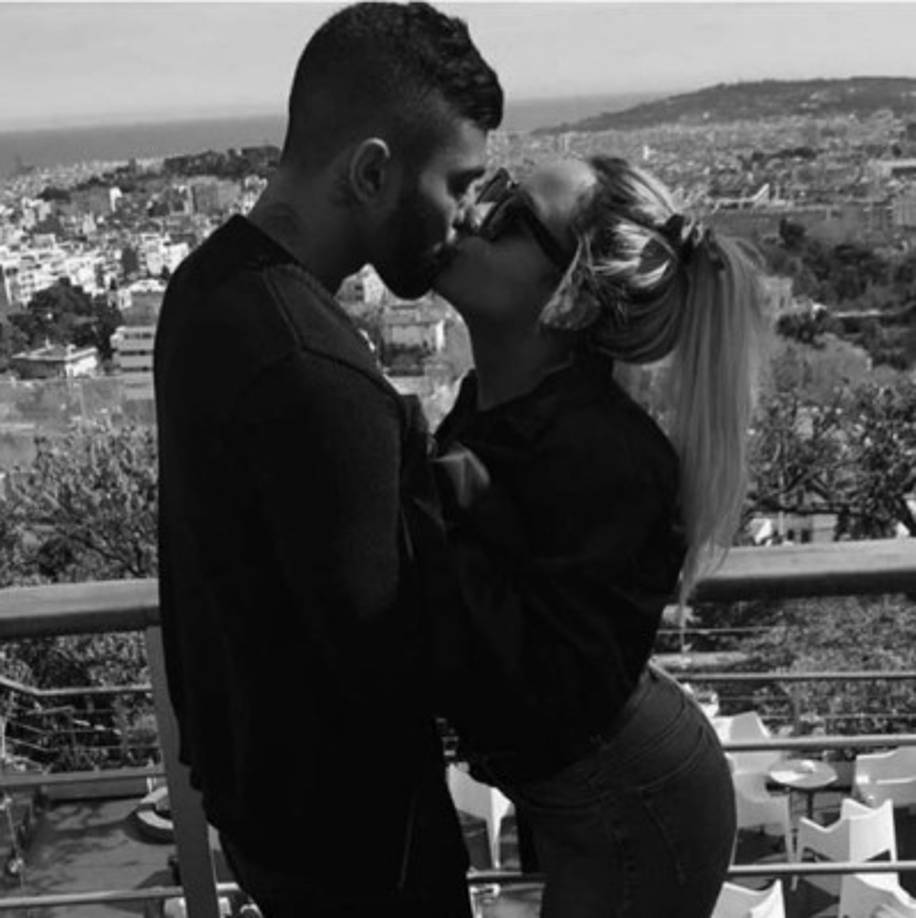 Esta es la imagen que colgó Rafaella Beckran en su cuenta de Instagram para confirmar su noviazgo con Gabriel Barbosa, mejor conocido como Gabigol.