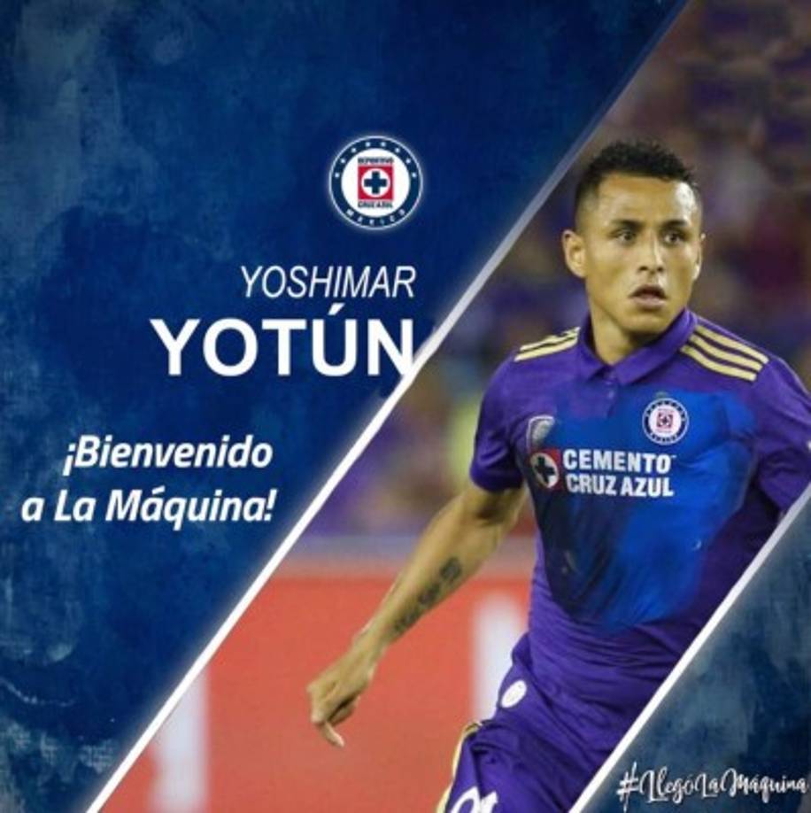 El mediocampista peruano Yoshimar Yotún se ha convertido en nuevo refuerzo del Cruz Azul. El jugador de 28 años, llega con el cartel del haber disputado el Mundial Rusia 2018 con la selección peruana y este año tuvo un buen desempeño en el Orlando City de la MLS.