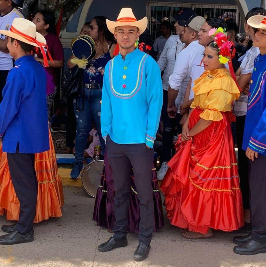 Maycol era bailarín de danza. Esta es un foto reciente que él subió a sus redes sociales.