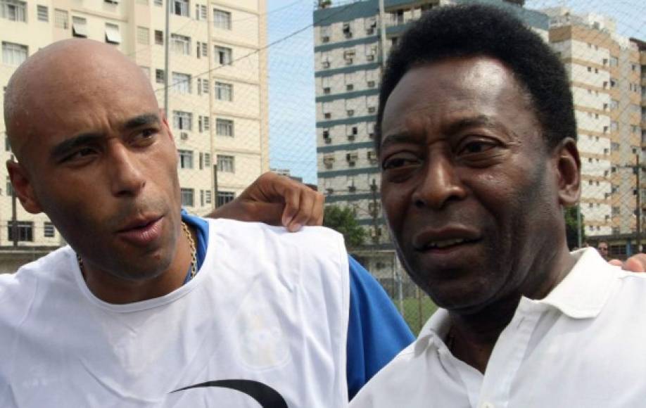 Comenzamos con el caso de Edson Arantes do Nascimento, Pelé. Su hijo fue portero y retiró con 29 años. Cumple una pena de 33 años de cárcel por lavado de dinero y tráfico de drogas.