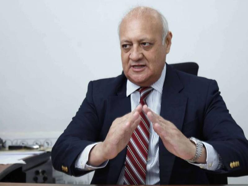 Salomón Galindo es secretario de la Liga Nacional y además delegado del Olimpia.