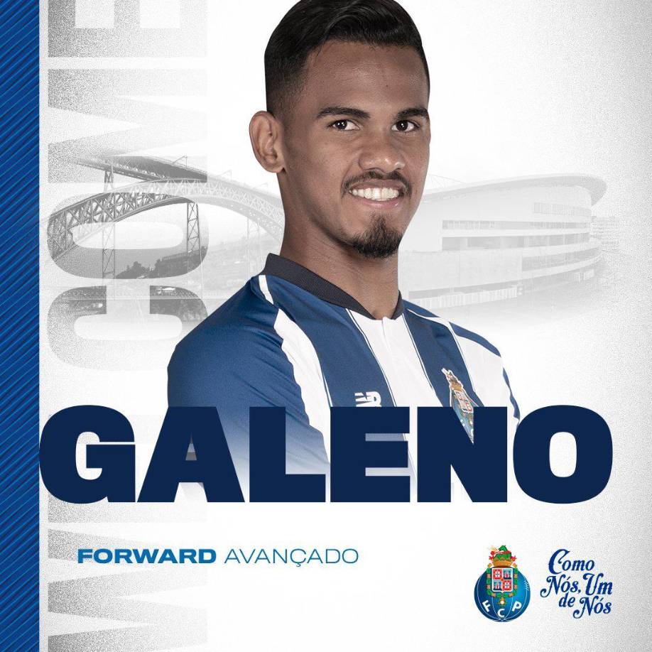 El Oporto ha fichado al extremo brasileño Wenderson Galeno por 9.000.000 €. Firma hasta junio de 2026.