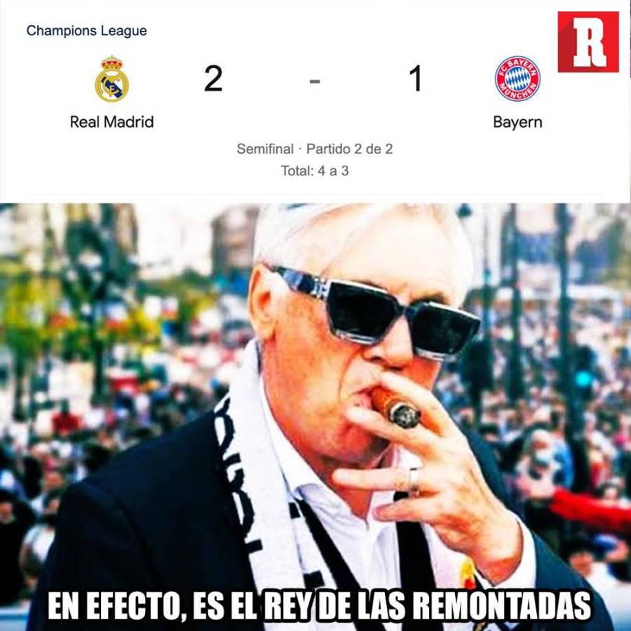 No olvidan al Barcelona: los jocosos memes que dejó el Real Madrid-Bayern