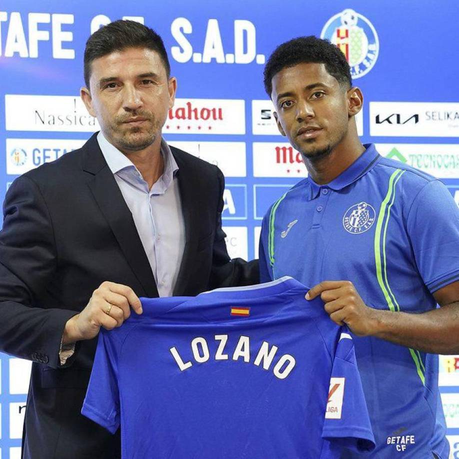 Los “Azulones” presentaron el pasado miércoles al atacante catracho como su nuevo fichaje de cara a la temporada 2023/24. 