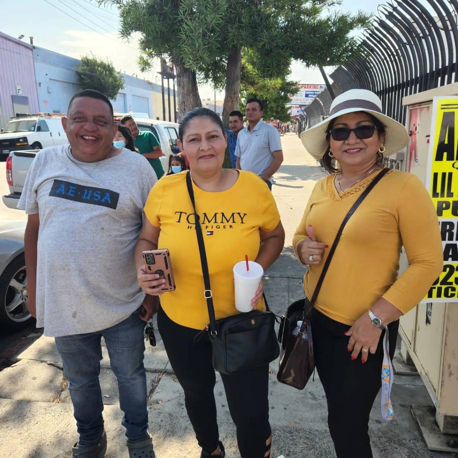 Las familias enteras llegaron al evento.