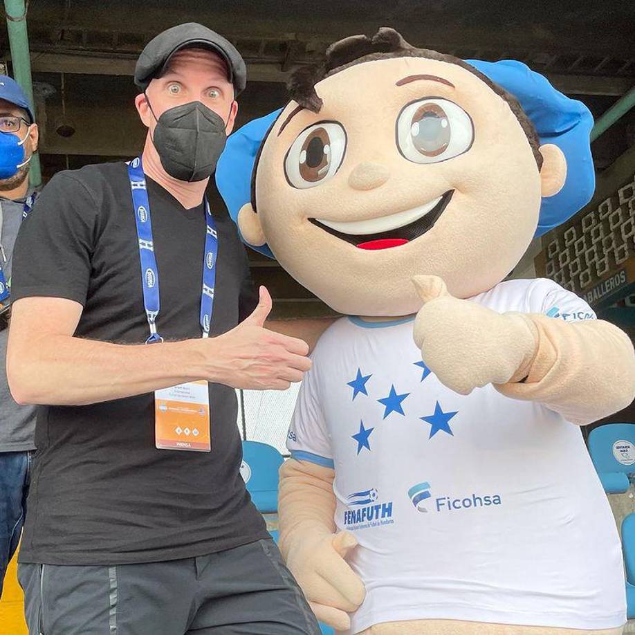 Y también estuvo en Honduras, durante las eliminatorias rumbo a Qatar 2022.