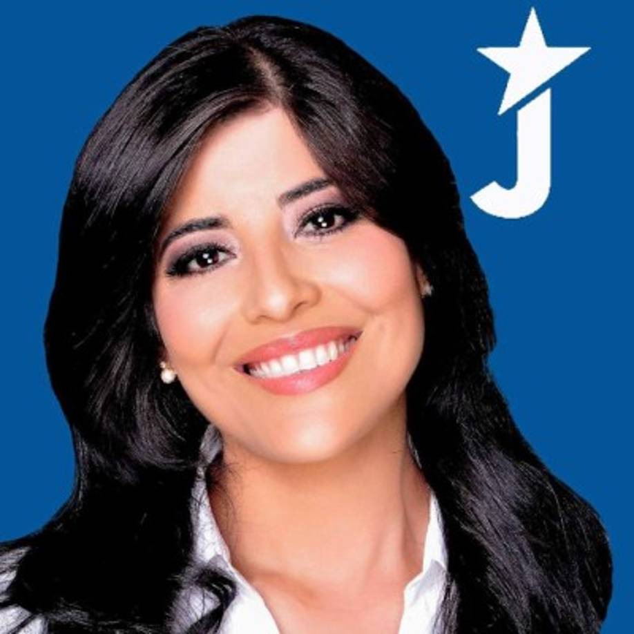 Waleska Zelaya va en la casilla 216 del Partido Nacional por el departamento de Francisco Morazán.