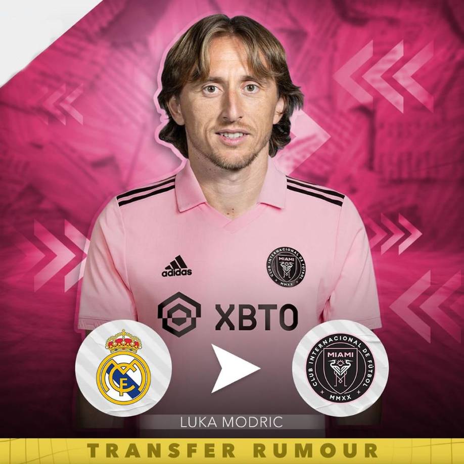 El diario AS de España publicó hace unos días que el Inter Miami quiere fichar a Luka Modric. El croata termina su relación con el Real Madrid en julio del 2024. David Beckham ya se reunió con el jugador en Croacia, pasando juntos las vacaciones, pero deberá esperar esa fecha para conocer la decisión del mismo.