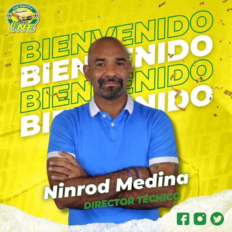 Ninrod Medina - El entrendor hondureño ha sido confirmado como nuevo técnico del Parrillas One de la Liga de Ascenso.