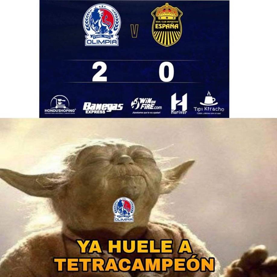 Los memes destrozan al Real España tras perder ante Olimpia en la ida de la final