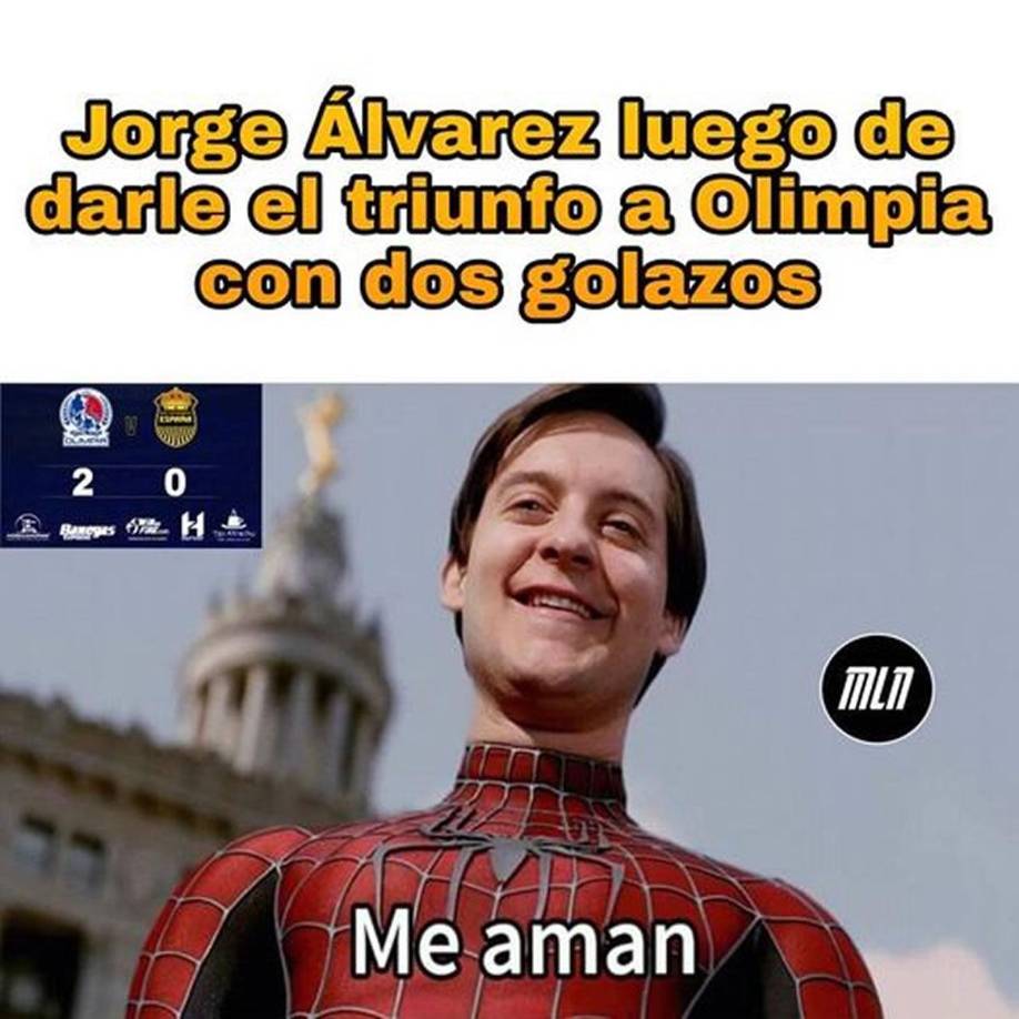 Los memes destrozan al Real España tras perder ante Olimpia en la ida de la final