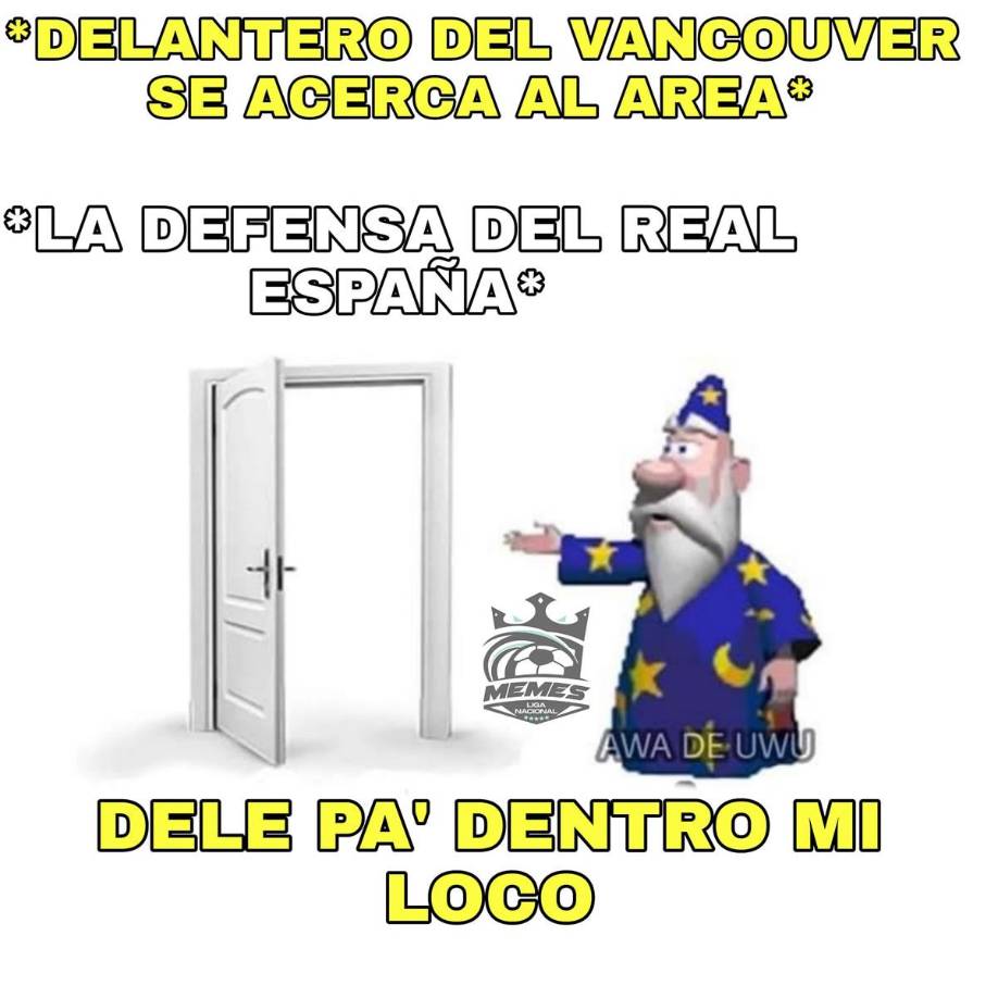 Los crueles memes que destrozan al Real España en las redes sociales tras ser goleado por Vancouver Whitecaps en la Concachampions.