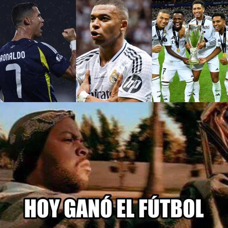 Mbappé protagonista: los jocosos memes que dejó el título del Real Madrid