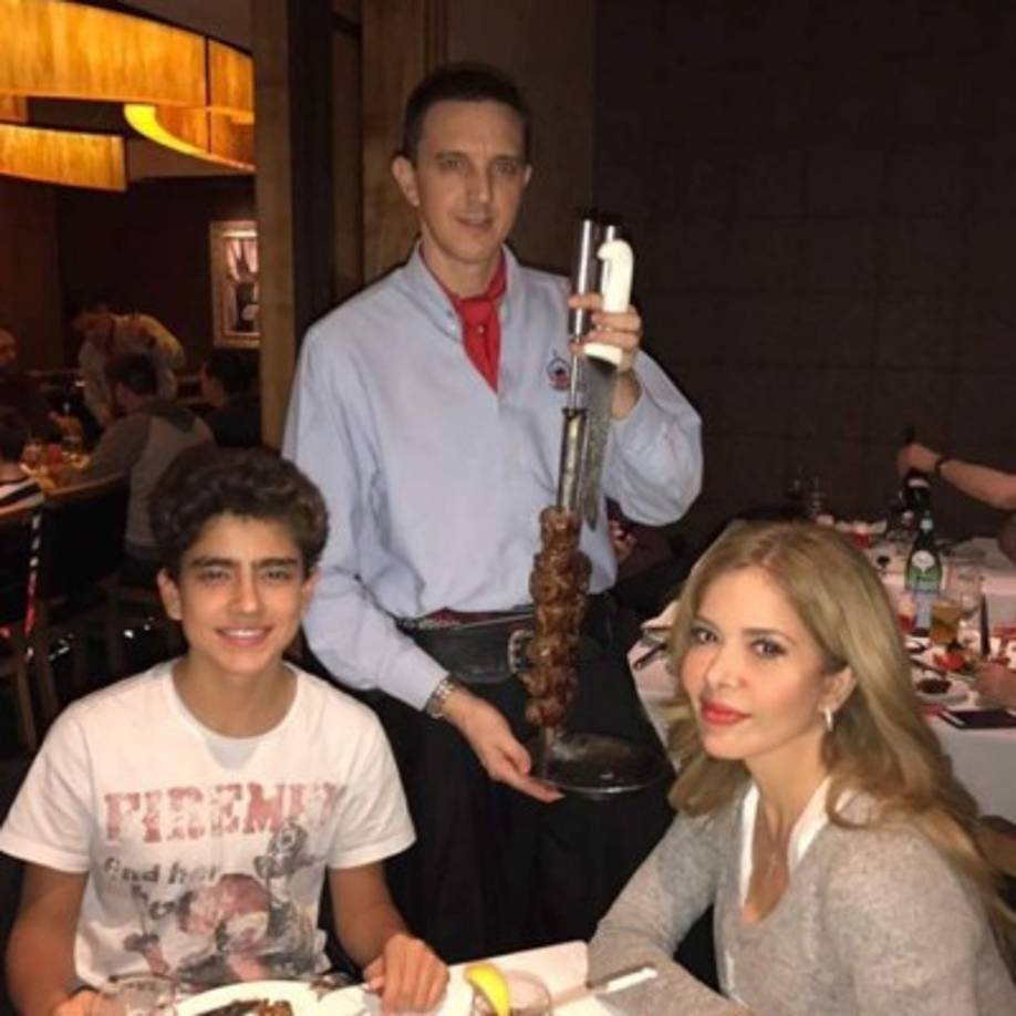 Gloria no deja de mostrar su amor de madre en las redes sociales.