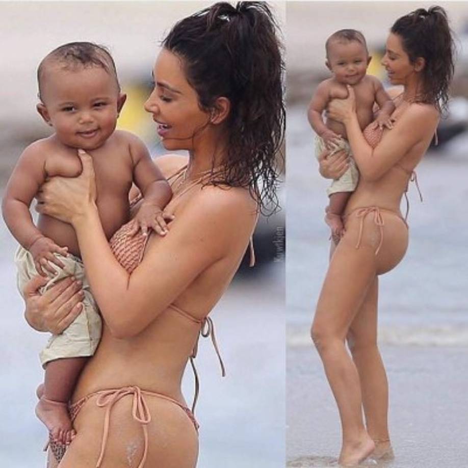 Puede que Kim Kardashian se encuentre tomándose un descanso de las redes sociales, pero eso no significa que iba a dejar pasar desapercibido el primer cumpleaños de Saint West.