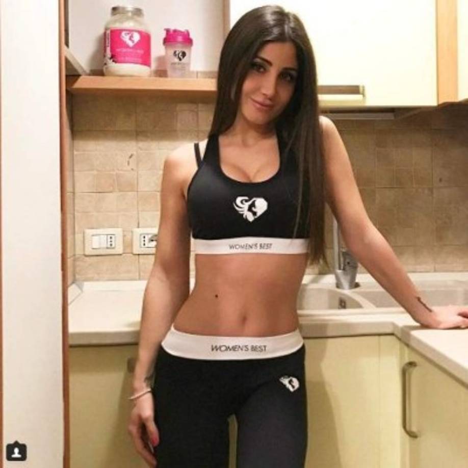 Elisabetta Galimi, la modelo italiana que conquistó a Giovanni Simeone .