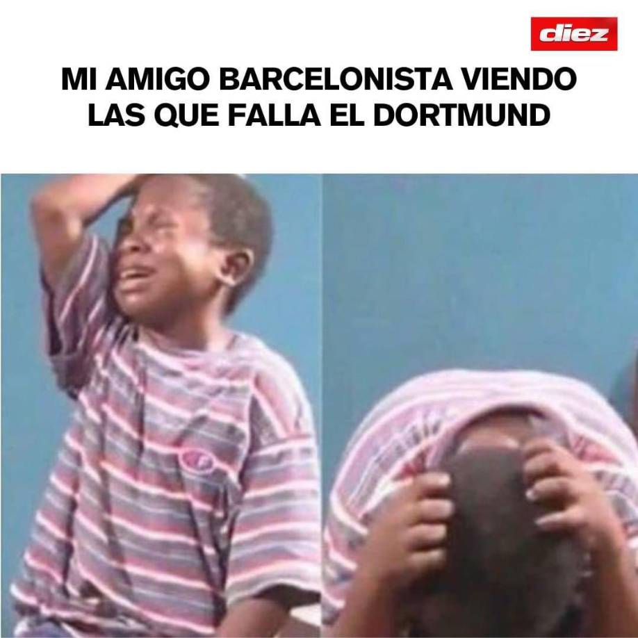 Hacen pedazos al Barcelona: los memes que dejó la final Dortmund-Real Madrid