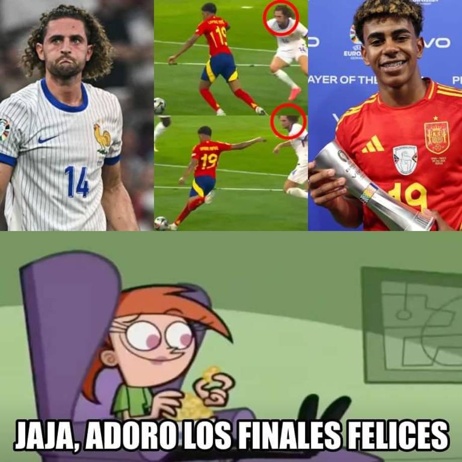 Lamine Yamal brilla, Messi destaca, Mbappé y Rabiot atacados en los memes